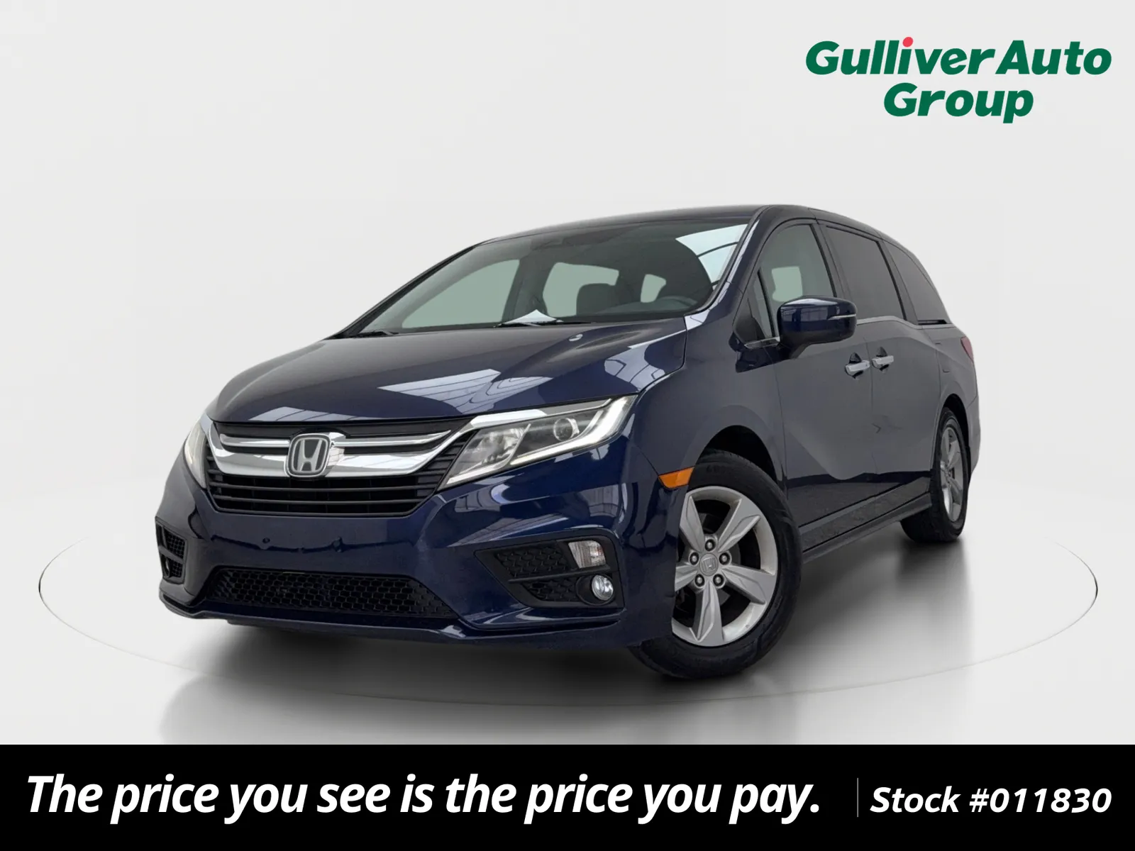Black 2019 Honda Odyssey EX for sale in Plano, TX
