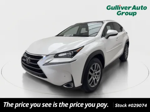 White 2016 Lexus NX 200t for sale in Plano, TX