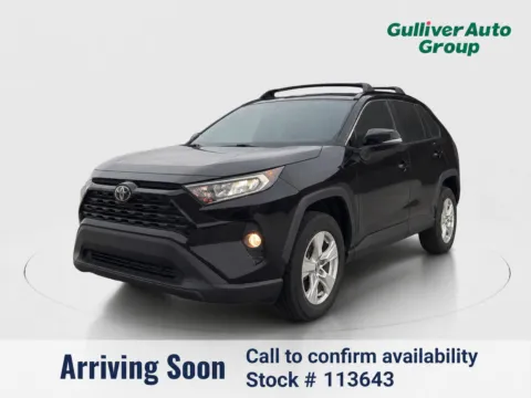 Black 2021 Toyota RAV4 XLE for sale in Plano, TX