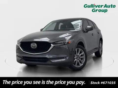 Gray 2019 Mazda CX-5 Grand Touring for sale in Plano, TX