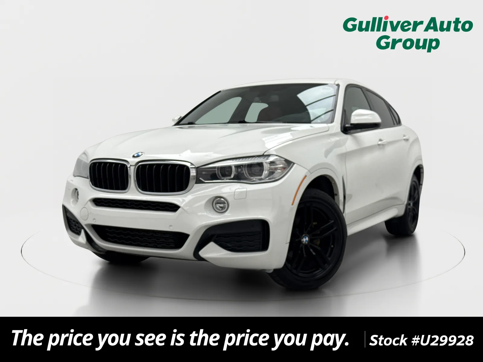 White 2017 BMW X6 xDrive35i for sale in Plano, TX