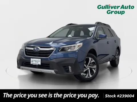 Blue 2022 Subaru Outback Limited for sale in Plano, TX