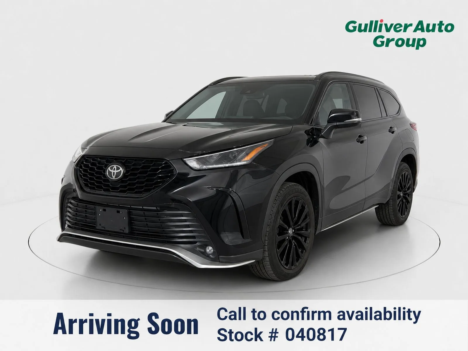 Black 2021 Toyota Highlander XSE for sale in Plano, TX