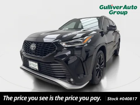 Black 2021 Toyota Highlander XSE for sale in Plano, TX