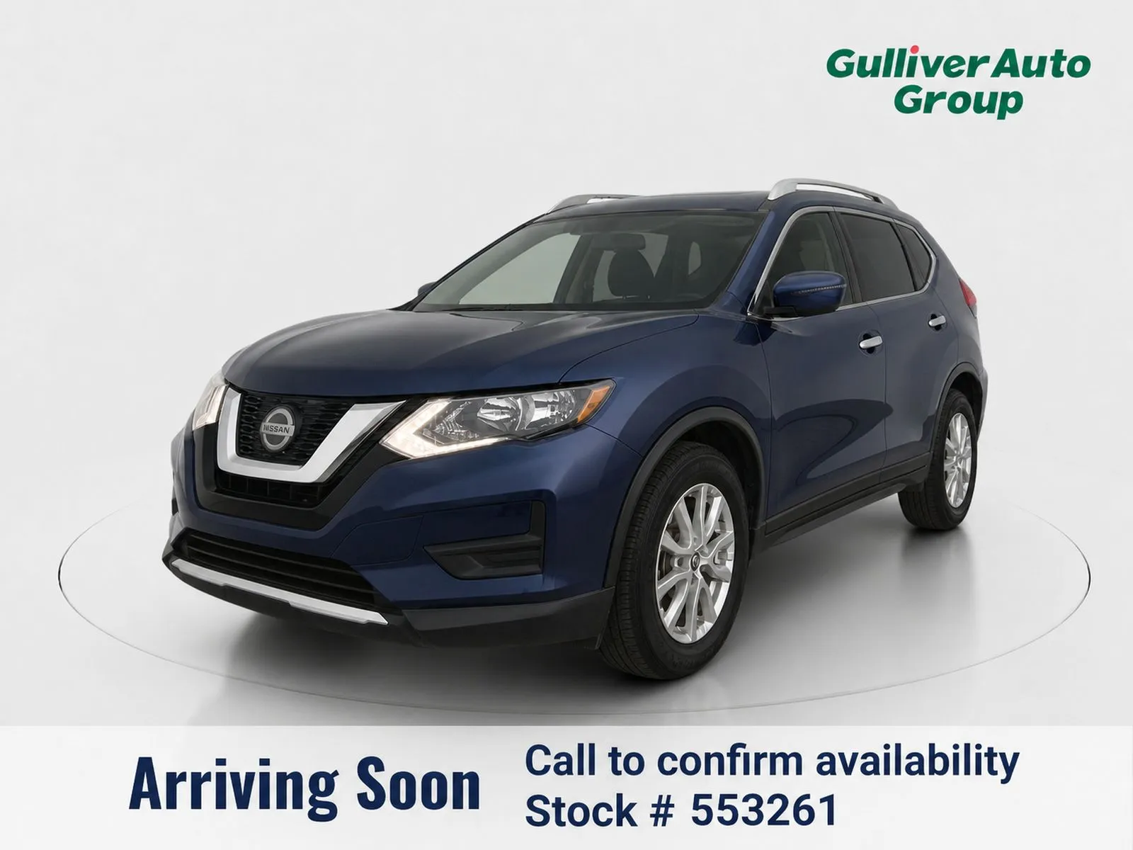 Blue 2019 Nissan Rogue SV for sale in Plano, TX