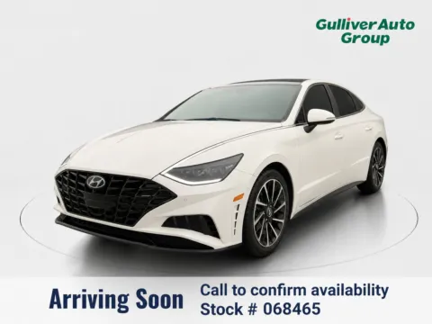 White 2021 Hyundai Sonata Limited for sale in Plano, TX