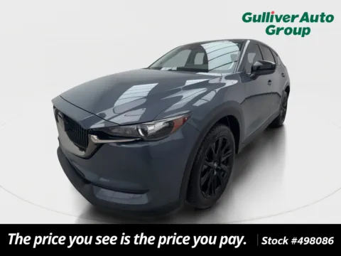 Gray 2021 Mazda CX-5 Carbon Edition Turbo for sale in Plano, TX