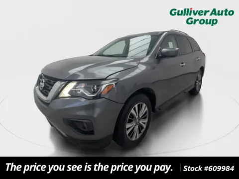 Gray 2019 Nissan Pathfinder SL for sale in Plano, TX