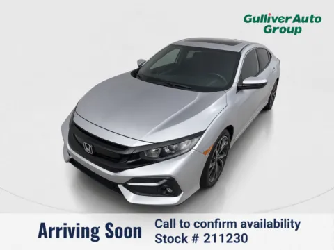 Silver 2020 Honda Civic EX for sale in Plano, TX