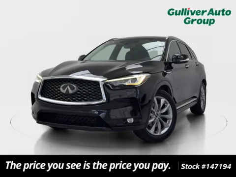 Photos of 2019 INFINITI QX50 LUXE for sale in Plano, TX at Gulliver Auto Group