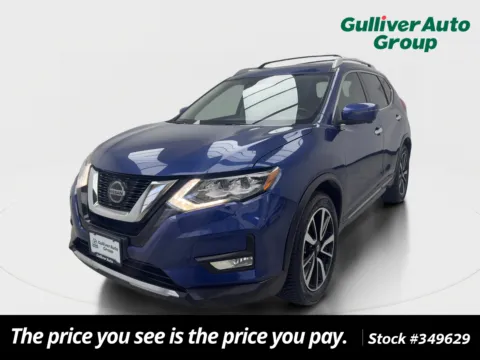Blue 2018 Nissan Rogue SL for sale in Plano, TX