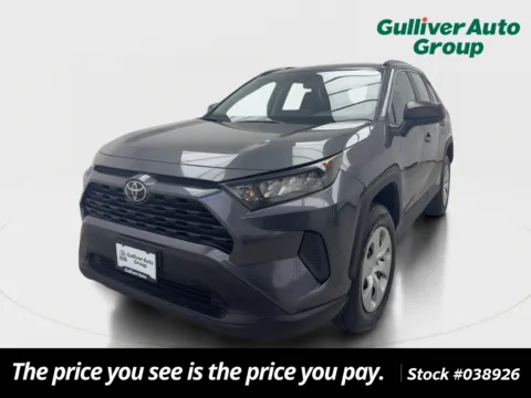 Gray 2020 Toyota RAV4 LE for sale in Plano, TX