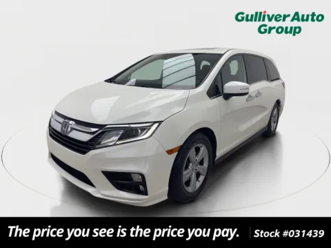 Silver 2019 Honda Odyssey EX-L for sale in Plano, TX
