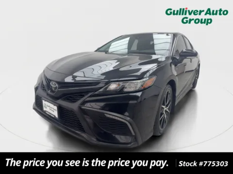 Black 2023 Toyota Camry SE for sale in Plano, TX