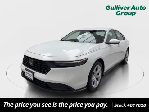 White 2024 Honda Accord LX for sale in Plano, TX
