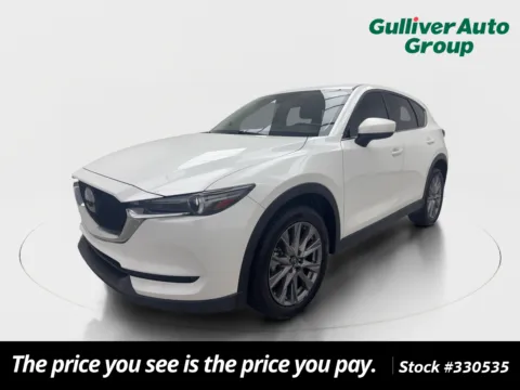 White 2021 Mazda CX-5 Grand Touring Reserve for sale in Plano, TX