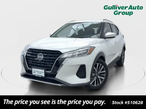 White 2021 Nissan Kicks SV for sale in Plano, TX