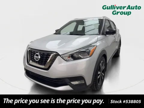 Silver 2018 Nissan Kicks SR for sale in Plano, TX