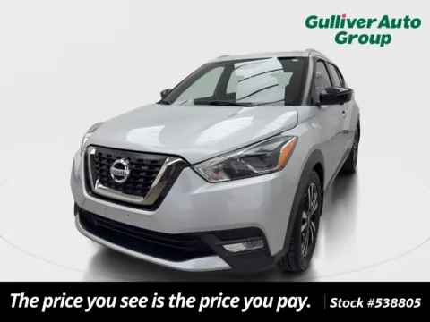 Silver 2018 Nissan Kicks SR for sale in Plano, TX