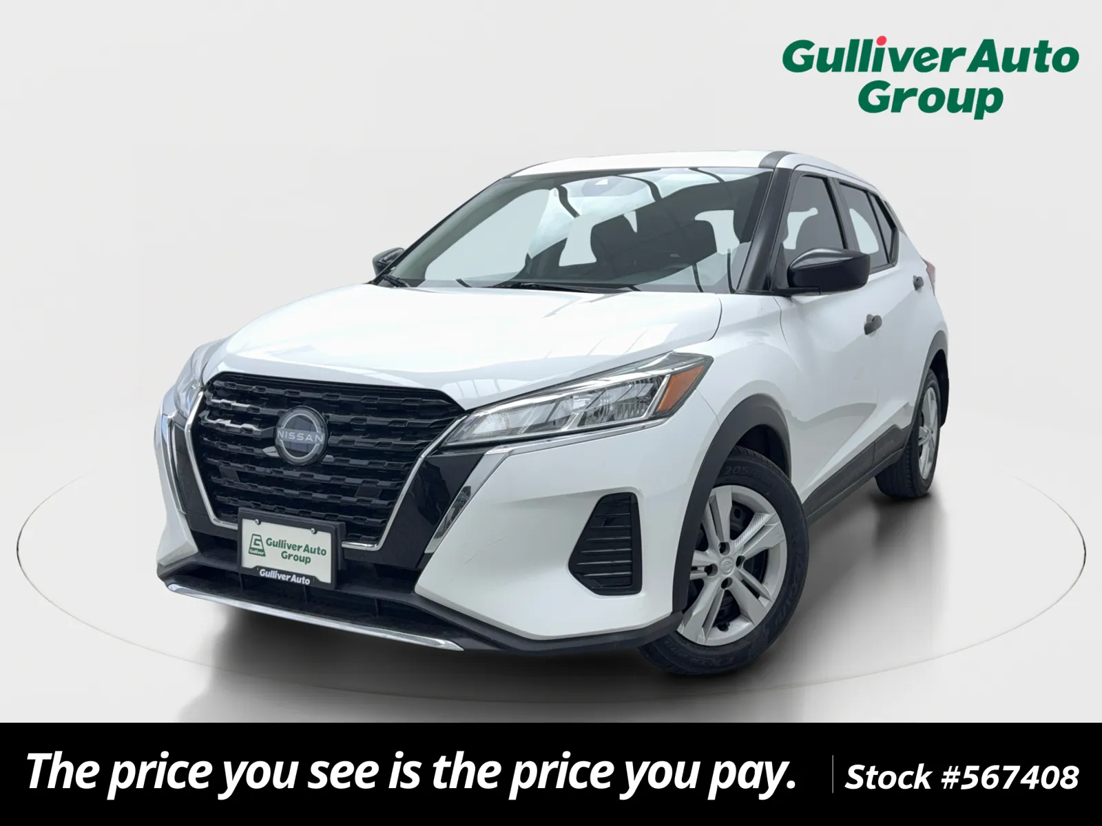 White 2023 Nissan Kicks S for sale in Plano, TX