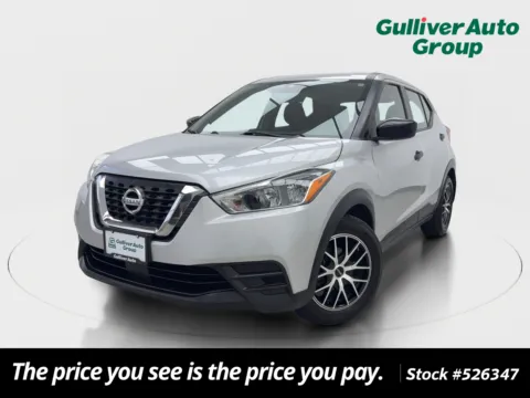 Silver 2020 Nissan Kicks S for sale in Plano, TX