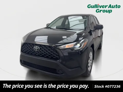 Black 2024 Toyota Corolla Cross L for sale in Plano, TX