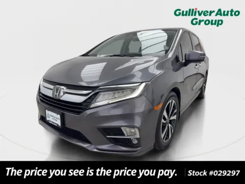 Gray 2019 Honda Odyssey Elite for sale in Plano, TX