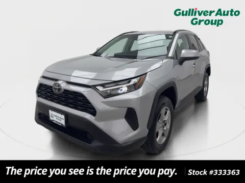 Silver 2024 Toyota RAV4 XLE for sale in Plano, TX