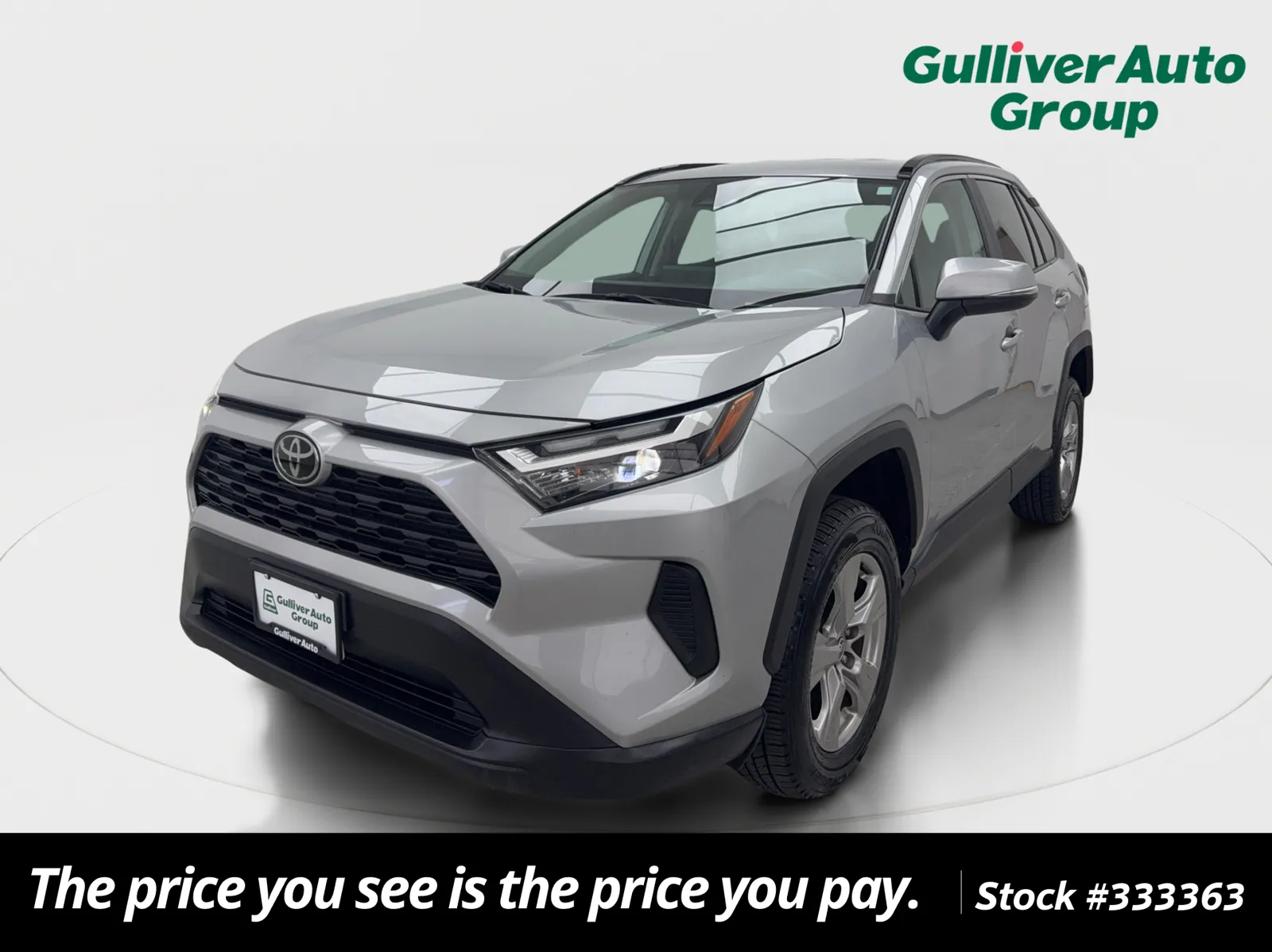 Silver 2024 Toyota RAV4 XLE for sale in Plano, TX