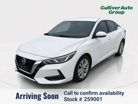 White 2020 Nissan Sentra S for sale in Plano, TX
