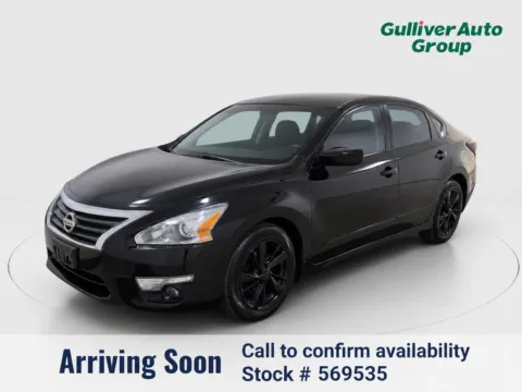 Black 2015 Nissan Altima 2.5 SV for sale in Plano, TX