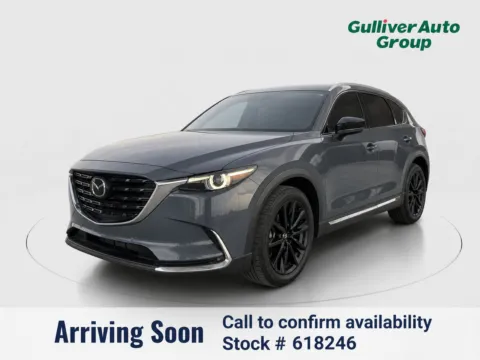 Gray 2022 Mazda CX-9 Carbon Edition for sale in Plano, TX