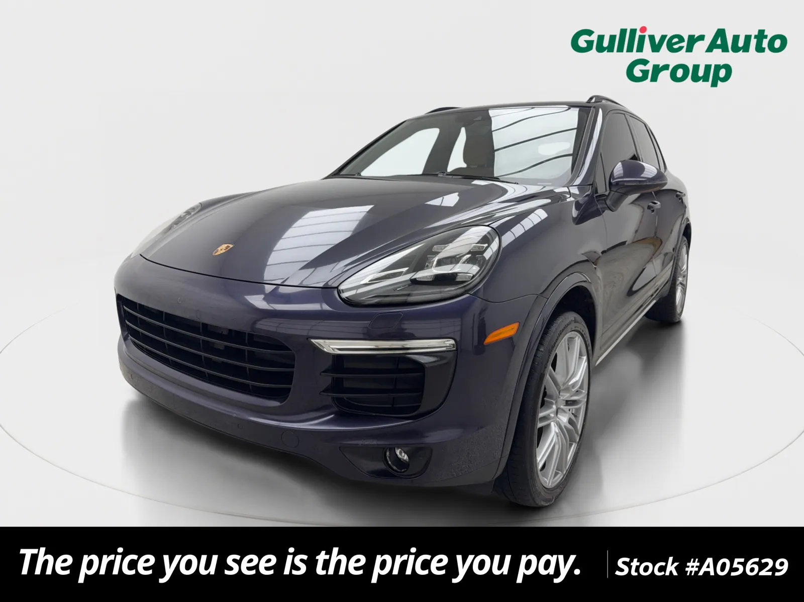 2018 Porsche Cayenne Platinum Edition