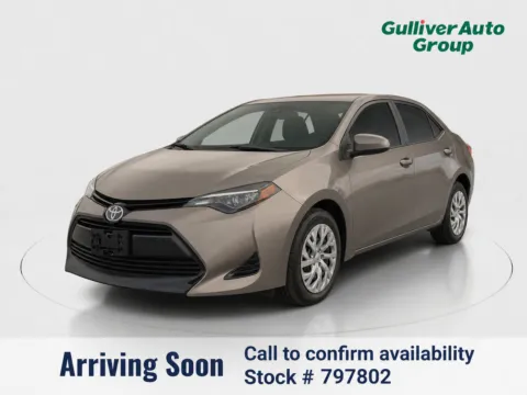 Gray 2018 Toyota Corolla LE for sale in Plano, TX