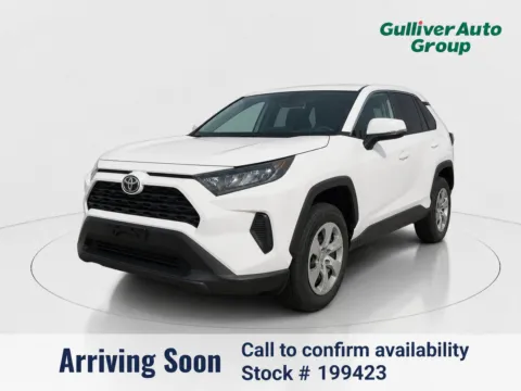 White 2022 Toyota RAV4 LE for sale in Plano, TX