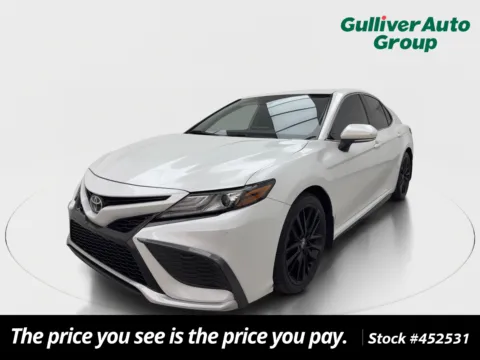 White 2021 Toyota Camry XSE for sale in Plano, TX