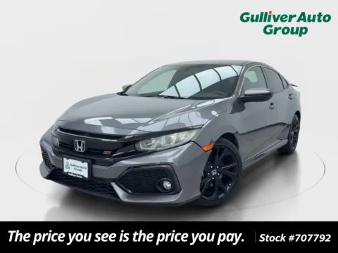Gray 2018 Honda Civic Si for sale in Plano, TX