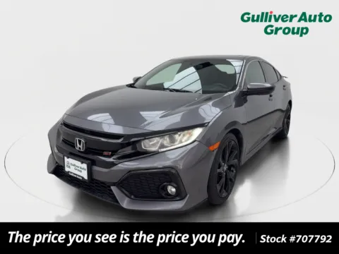 Gray 2018 Honda Civic Si for sale in Plano, TX