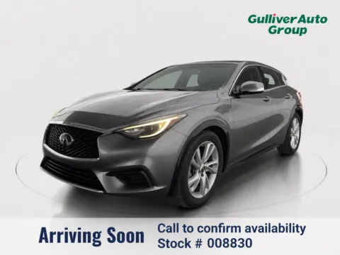 Gray 2019 INFINITI QX30 PURE for sale in Plano, TX