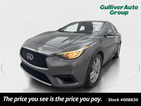 Gray 2019 INFINITI QX30 PURE for sale in Plano, TX