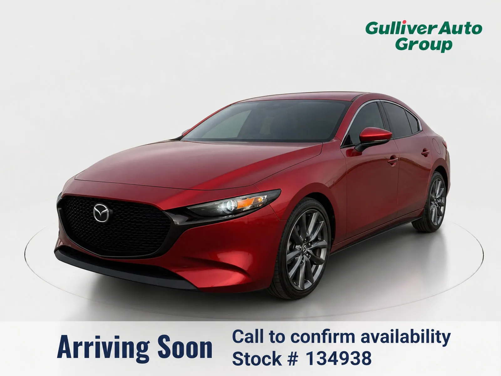 Red 2019 Mazda Mazda3 for sale in Plano, TX