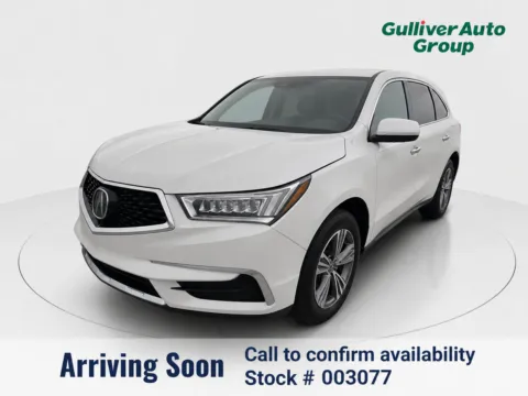White 2020 Acura MDX 3.5L for sale in Plano, TX