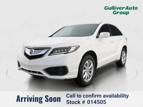 White 2018 Acura RDX Technology Package for sale in Plano, TX