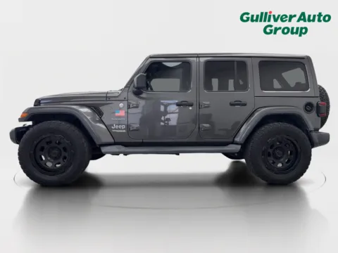 Another view of 2018 Jeep Wrangler Unlimited Sahara for sale in Plano, TX at Gulliver Auto Group