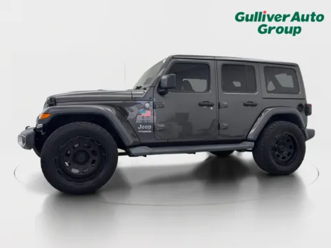 Photos of 2018 Jeep Wrangler Unlimited Sahara for sale in Plano, TX at Gulliver Auto Group