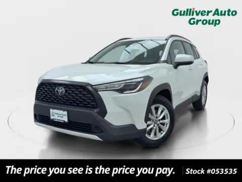 White 2023 Toyota Corolla Cross LE for sale in Plano, TX
