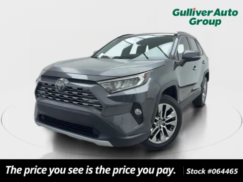 Gray 2020 Toyota RAV4 Limited for sale in Plano, TX