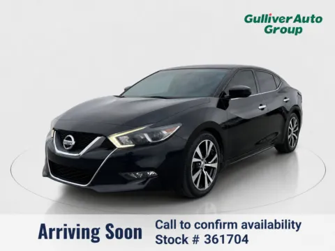 Black 2017 Nissan Maxima 3.5 S for sale in Plano, TX