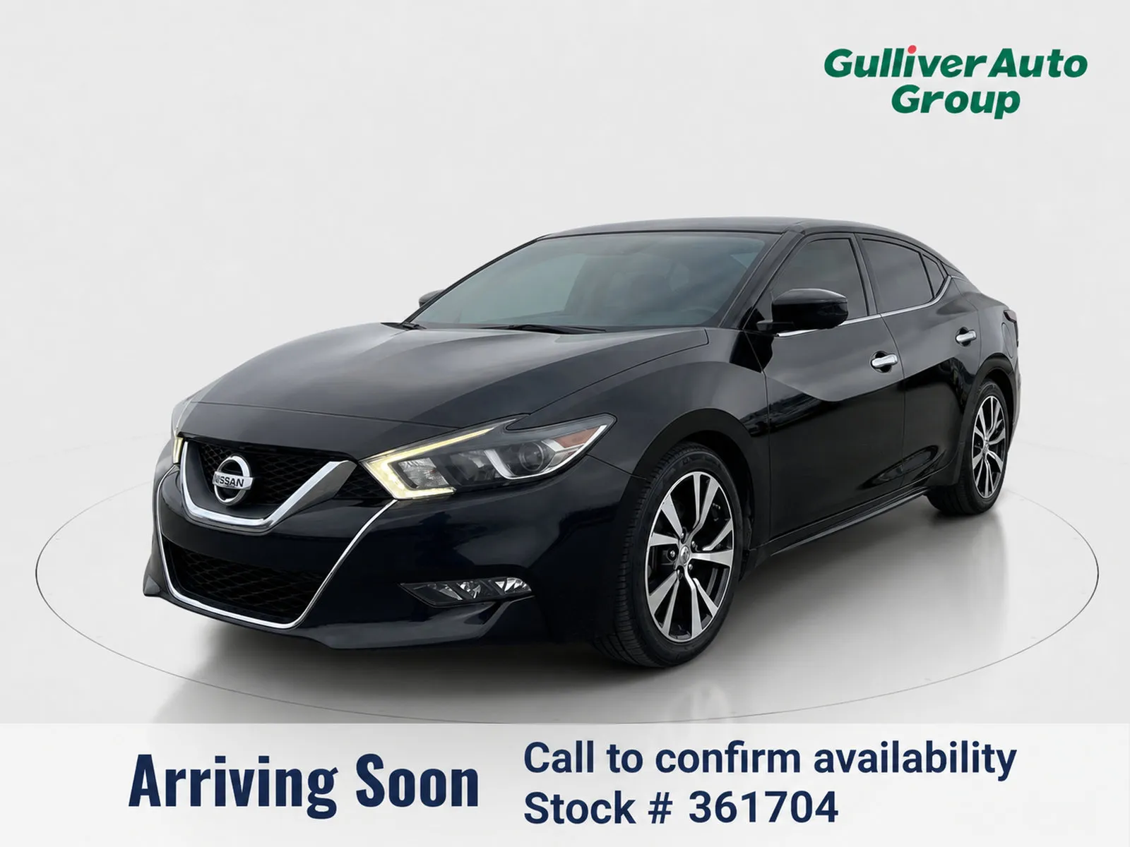 Black 2017 Nissan Maxima 3.5 S for sale in Plano, TX