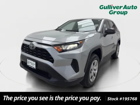 Silver 2022 Toyota RAV4 LE for sale in Plano, TX
